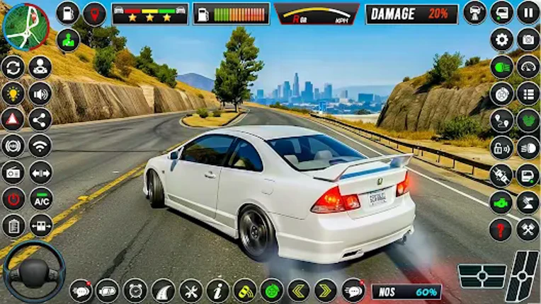 Open World Sim Car Driving 3D Image