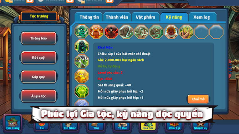 Mộc Diệp - Làng Lá Origin screenshot