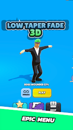 Low Taper Fade 3D screenshot