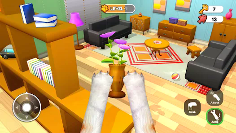 Bad Cat Sim: Granny Pet Game screenshot