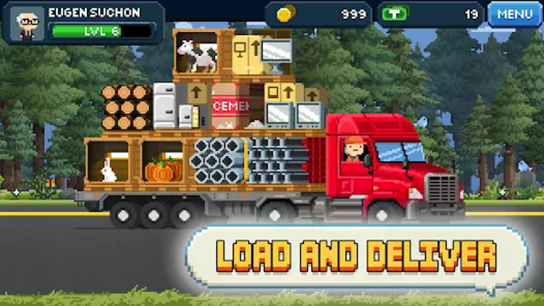 Pocket Trucks: Route Evolution screenshot