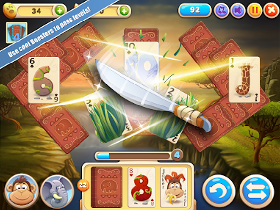 Solitaire Safari screenshot