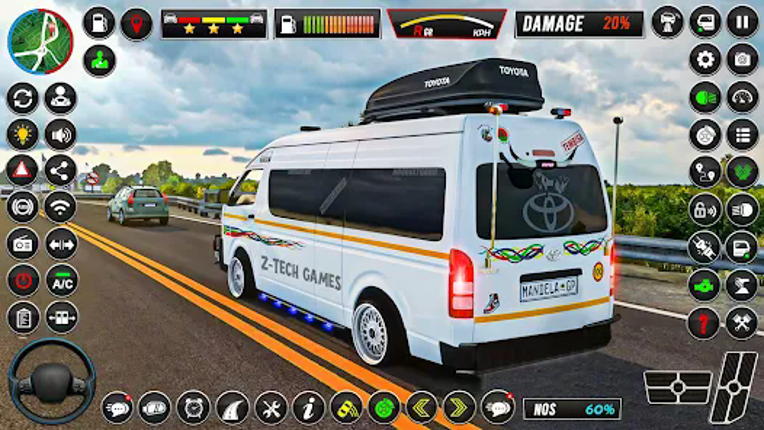 Bus Simulator 3D Euro Bus Game screenshot