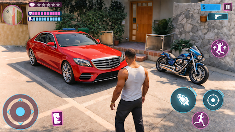 Miami Gangster Crime City 3D screenshot