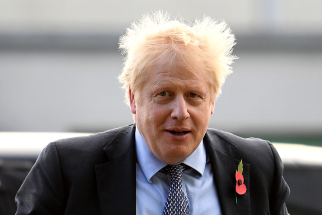 Boris Johnson reverse fight Image