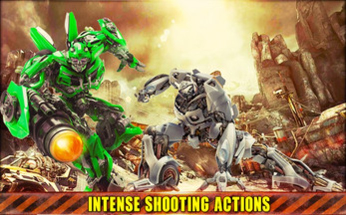 Car Transformation Horse Robot Game Image