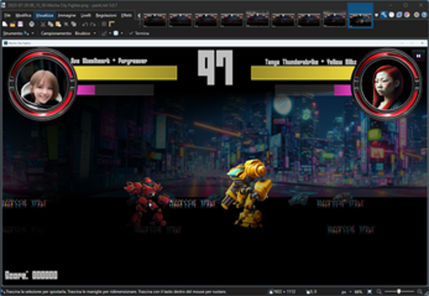 Mecha City Fighter screenshot
