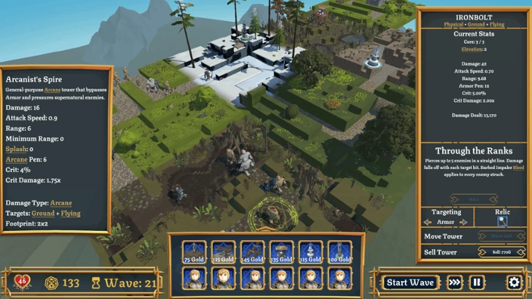 Kingsward TD screenshot