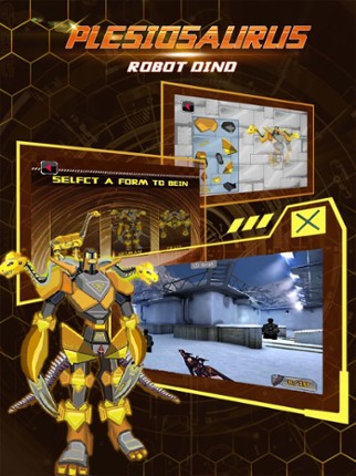 Plesiosaurus: Robot Dinosaur - Trivia &amp; Funny Puzzle Sports Dragon Free Game Image