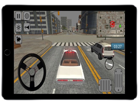 Police Car Thief Chase City in screenshot