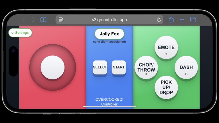 QR Controller screenshot