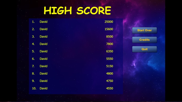 Astroblaster screenshot