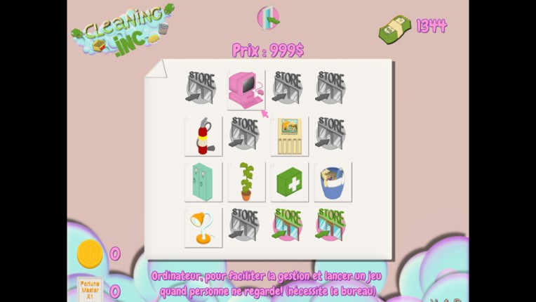 CLEANING.INC screenshot