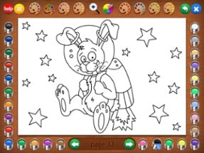 Coloring Book: Airplanes Image