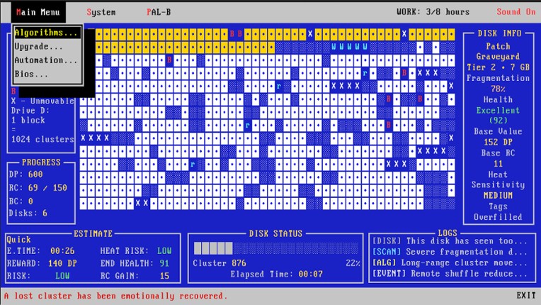 Defrag Incremental screenshot