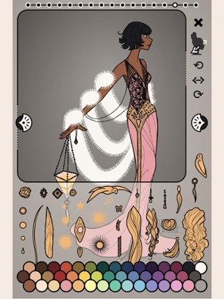 Erte Elegance Dress Up screenshot
