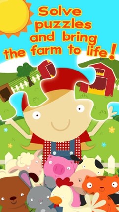Farm Games Animal Games for Kids Puzzles Free Apps screenshot