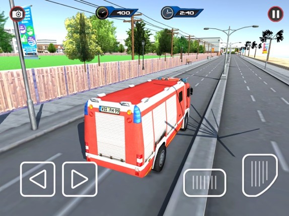 Fire Rescue Truck Simulator 911 screenshot