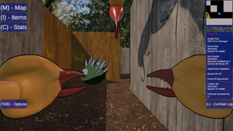 First Person Scorpion Image