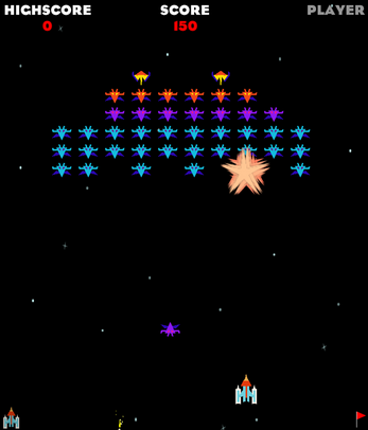 Galaxian screenshot