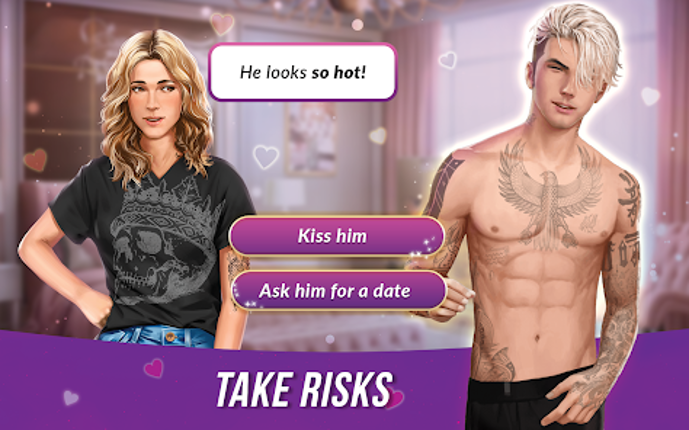 Perfume of Love, choice  story screenshot