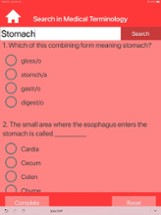 Gastroenterology Terms Quiz Image