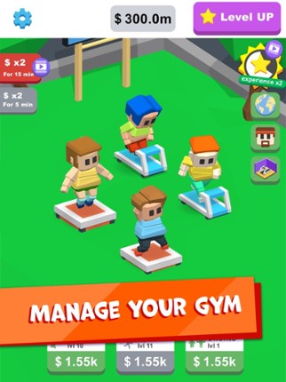 Idle Gym City - fitness tycoon Image