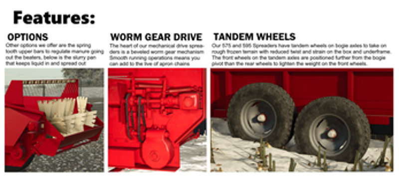 International 500 Series Manure Spreader Image