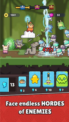 Monkey King – Legend of Heroes  Idle RPG Adventure Image