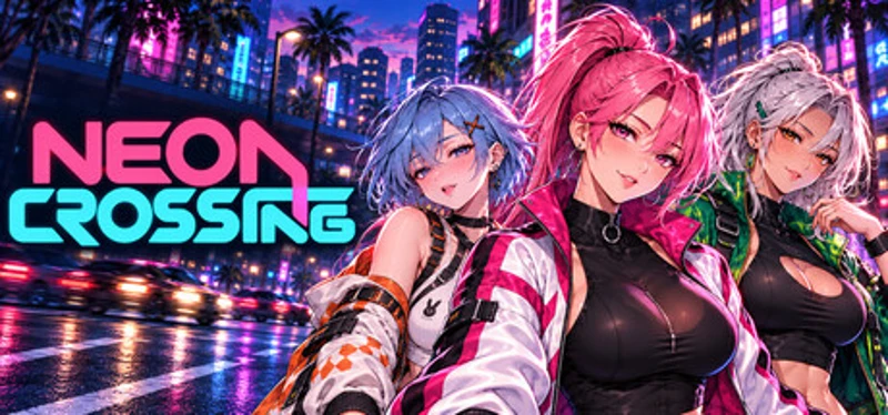Neon Crossing Image