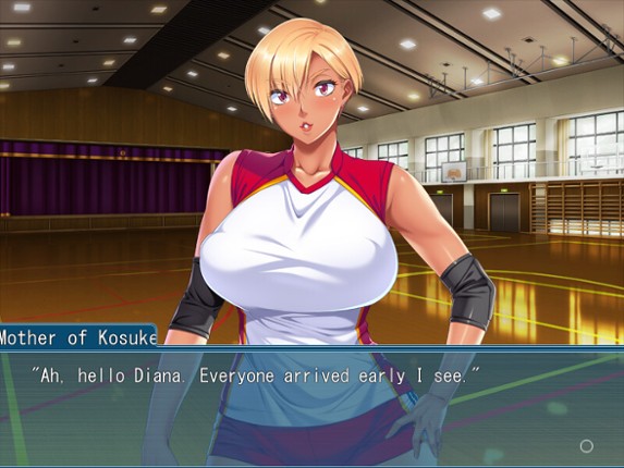 Oh, Yes! Kasshoku Hitozuma no Seiyoku Kaishou ��Ero Ero Dekiru Mama-san Volley Kai�� Image