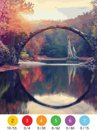 Oil Painting Color by Number screenshot