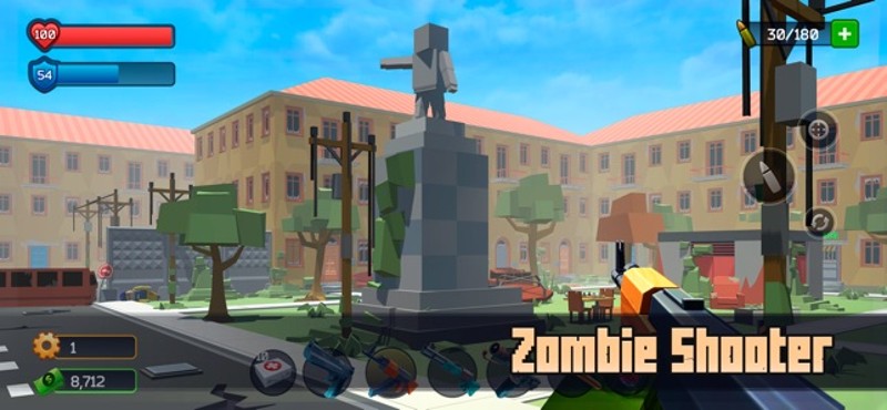 Pixel Combat: Zombie Games 3-D Image