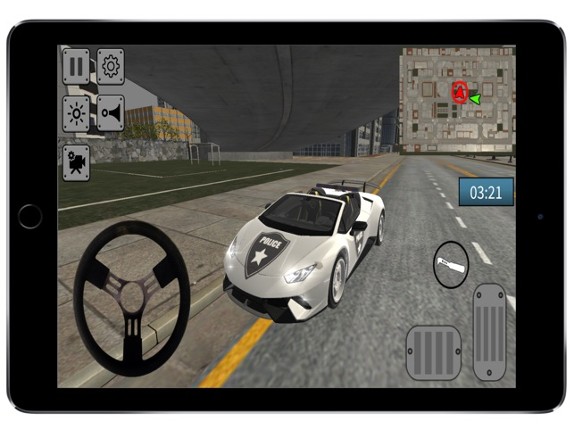 Police Car Thief Chase City in screenshot