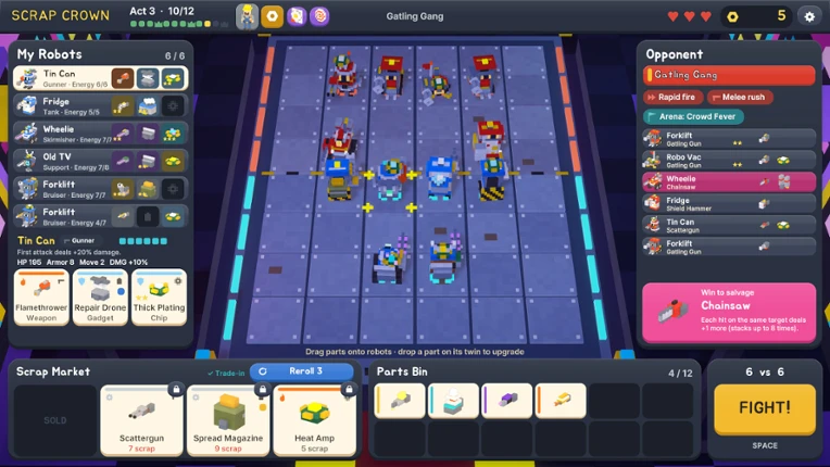 SCRAP CROWN screenshot