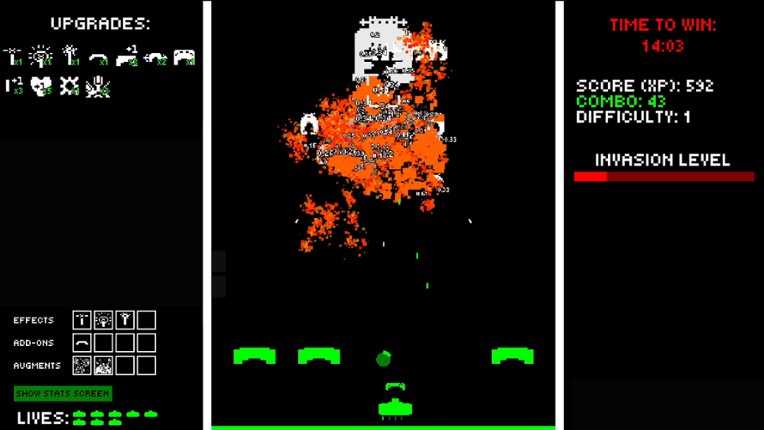 Space Invasion Infinite Image