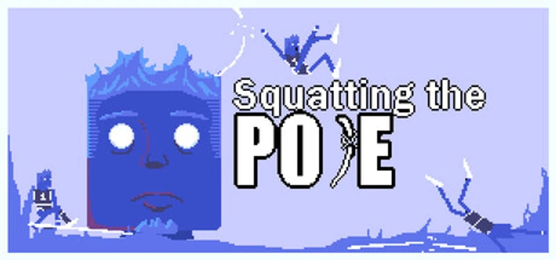 Squatting the Pole Image