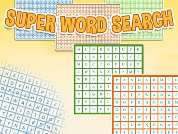 Super Word Search Game Cover