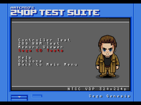 240p Test Suite screenshot