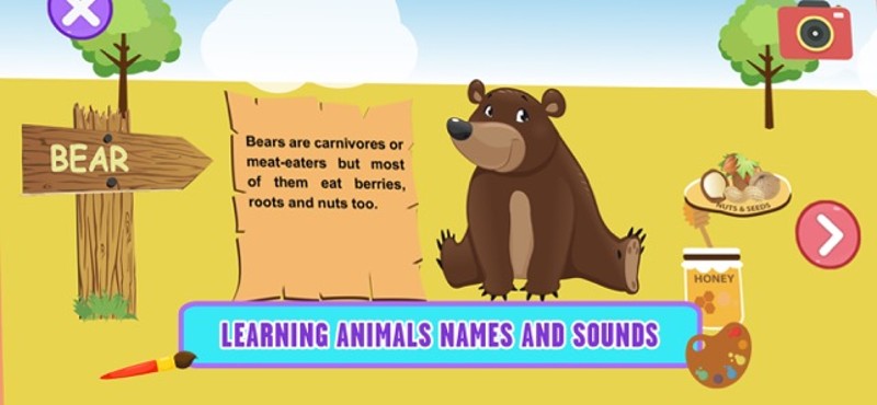 Animal Games Coloring Pages screenshot