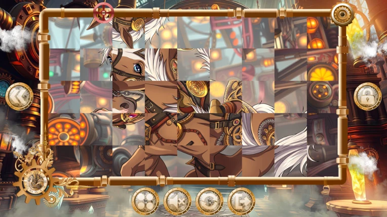 Chronime Puzzle: Horses screenshot