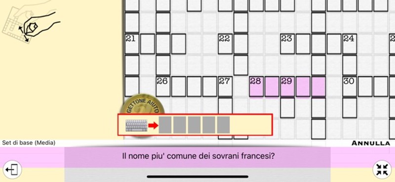 Cruciverba Infiniti Lite screenshot