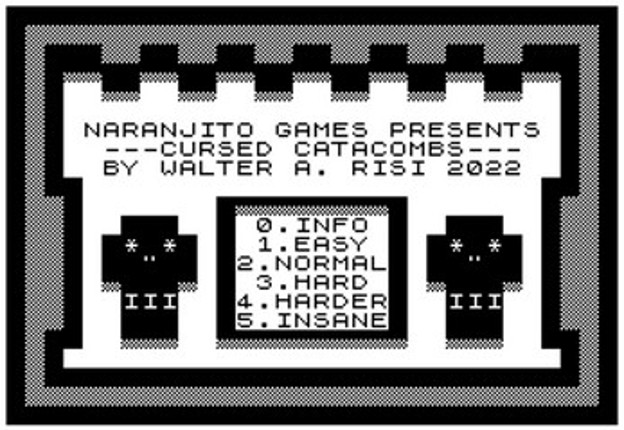 (Sinclair ZX 81) Cursed Catacombs Image