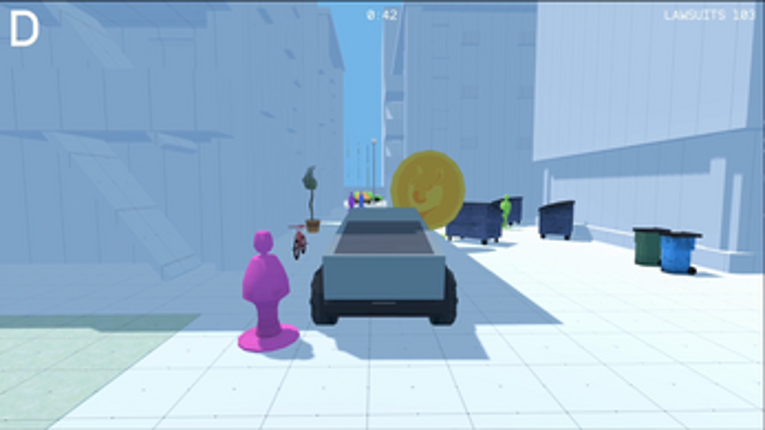 Cybertruck Simulator 2024 screenshot