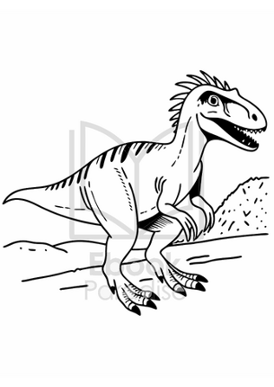 Dinosaur Coloring Book for Kids Image