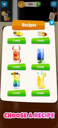 Drink Cocktail Boba Tea Diy screenshot
