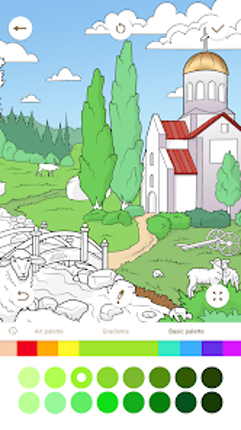 Aesthetic Bible: Coloring Book screenshot