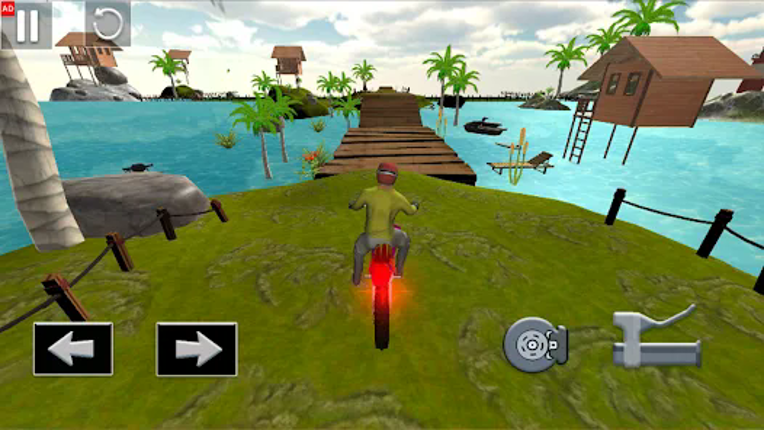 Moto Bike Wheelie Stunt Game Image