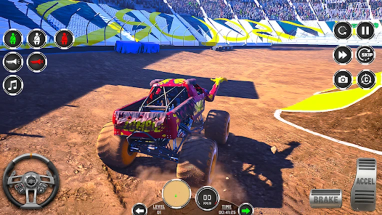 Monster Truck Simulator Game screenshot