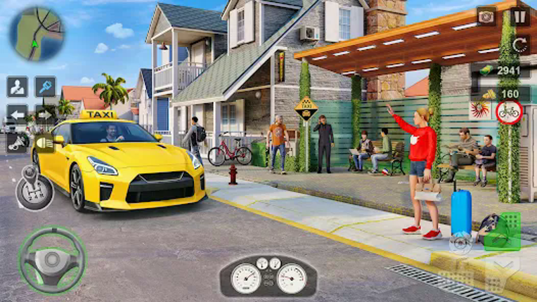 City Taxi Simulator Taxi games screenshot